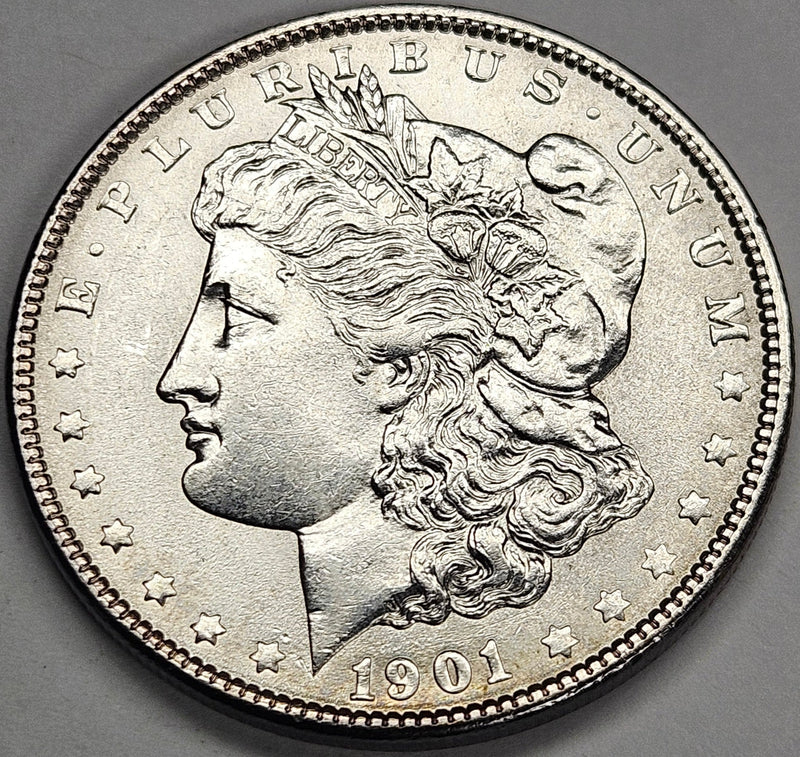 1901 Morgan Dollar Select BU+