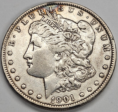 1901 Morgan Dollar XF/AU