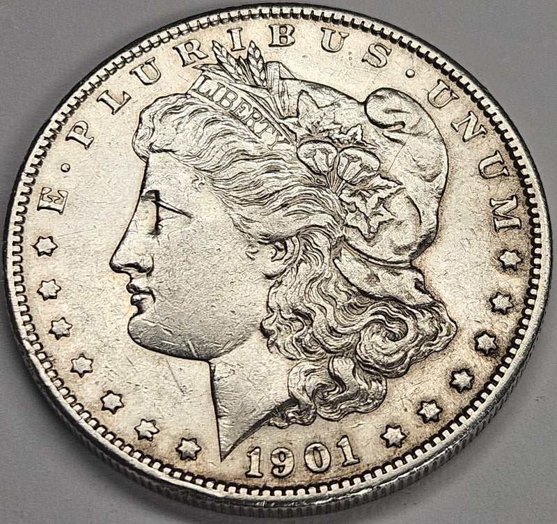 1901-S Morgan Dollar . . . . About Uncirculated
