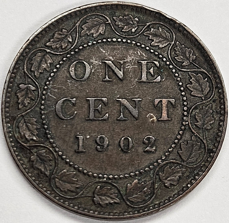 1902 Canadian Cent Extremely Fine