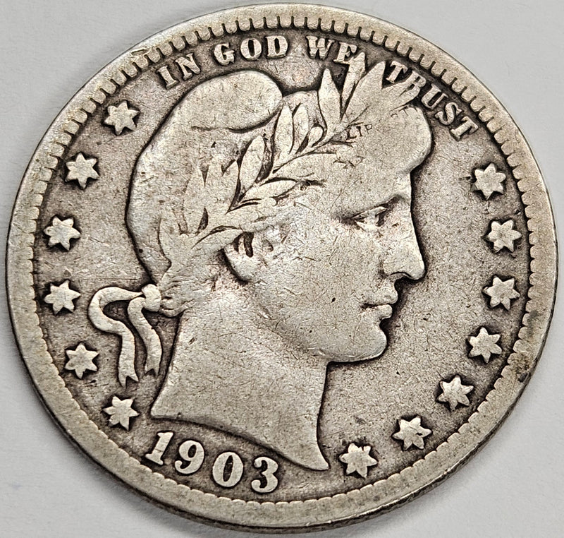 1903 Barber Quarter . . . . Fine/VF