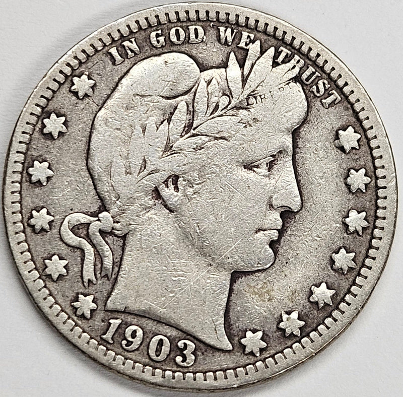 1903-O Barber Quarter . . . . Very Fine