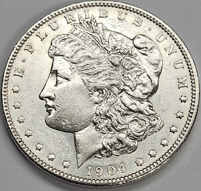 1904 Morgan Dollar Choice About Uncirculated