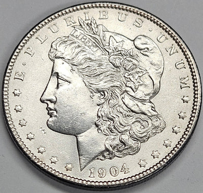 1904 Morgan Dollar Choice Brilliant Uncirculated
