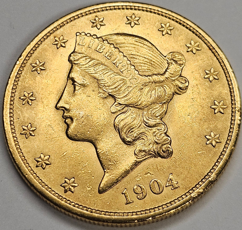 1904 $20.00 Liberty Gold . . . . Select Brilliant Uncirculated