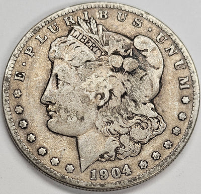 1904-S Morgan Dollar Fine