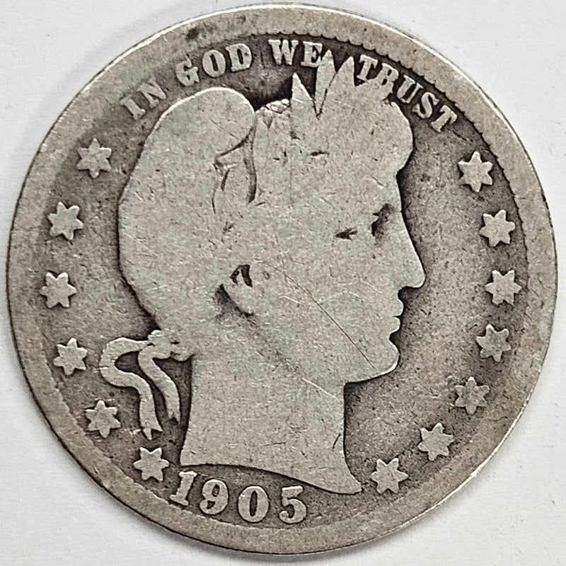 1905 Barber Quarter Good