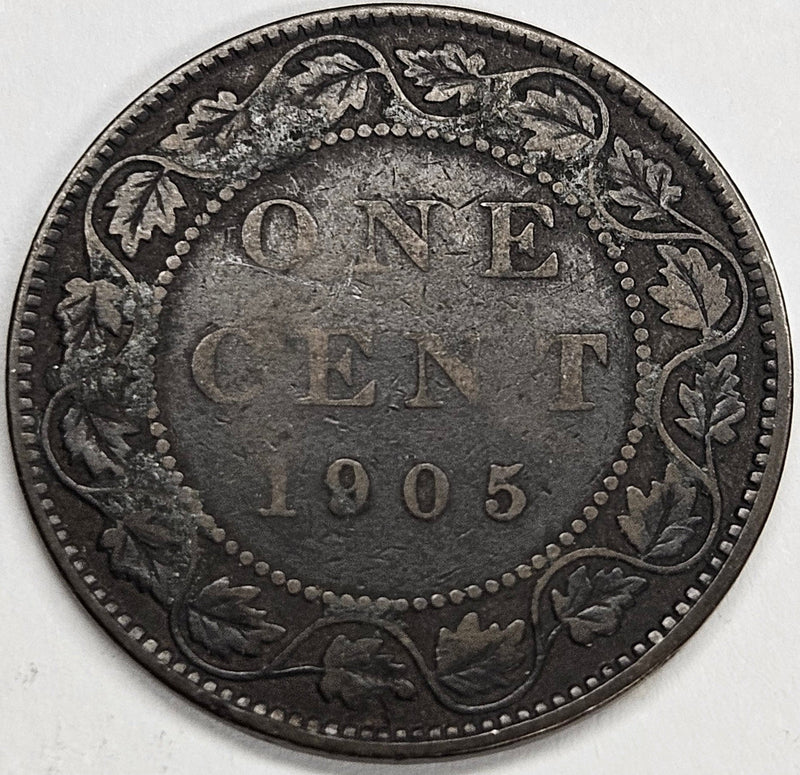 1905 Canadian Cent Fine