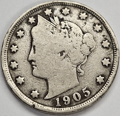 1905 Liberty Nickel Very Good