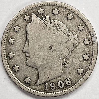 1906 Liberty Nickel Fine