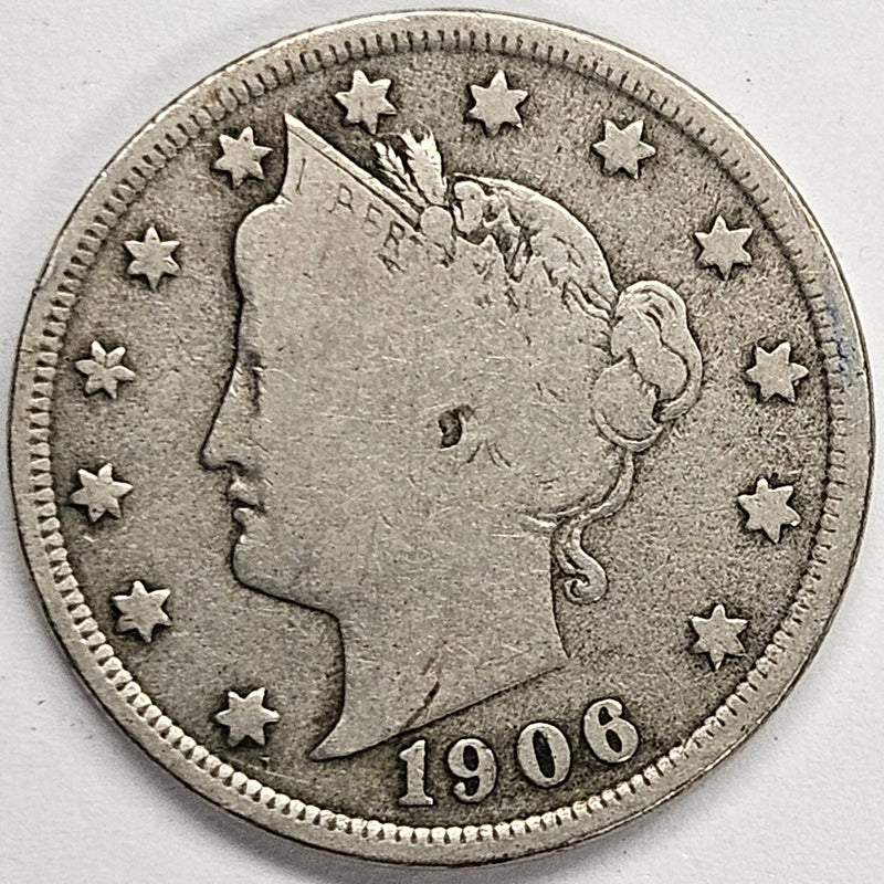 1906 Liberty Nickel Fine