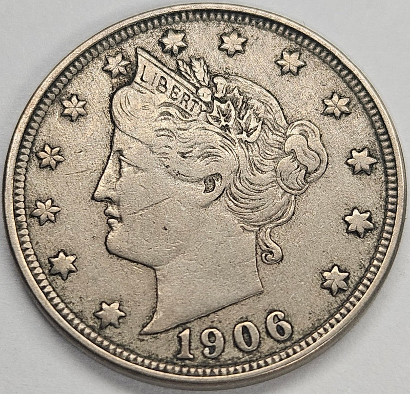 1906 Liberty Nickel . . . . Very Fine
