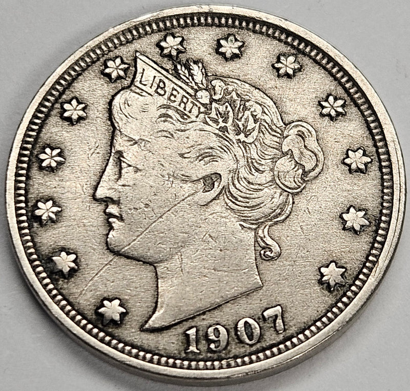 1907 Liberty Nickel . . . . VF scratch