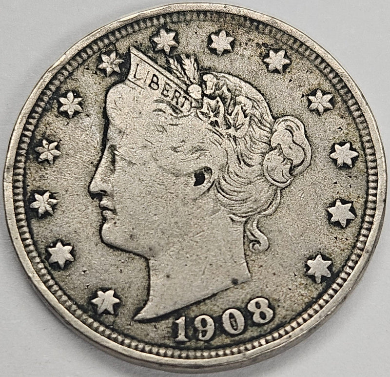 1908 Liberty Nickel . . . . Very Fine