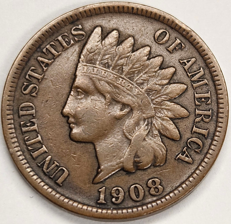 1908-S Indian Cent . . . . Extremely Fine