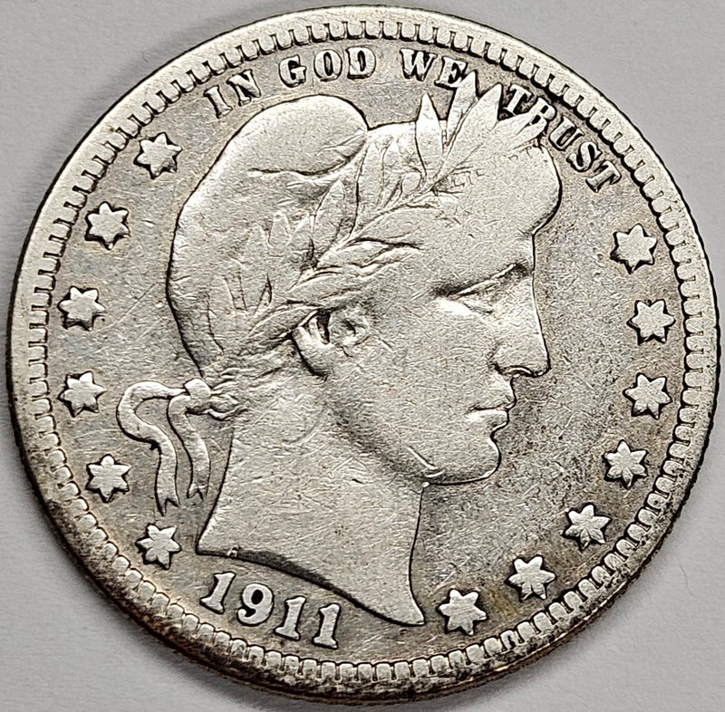 1911 Barber Quarter . . . . Fine