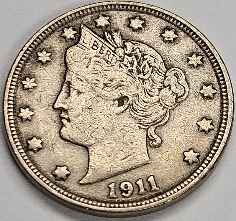 1911 Liberty Nickel . . . . Very Fine