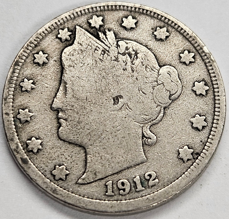 1912 Liberty Nickel VG/Fine – Mount Vernon Coin