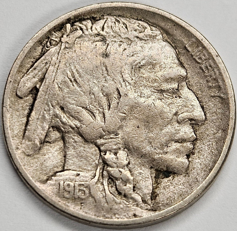 1913 Type 1 Buffalo Nickel . . . . Choice About Uncirculated
