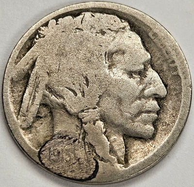 1913-D Type 1 Buffalo Nickel Good acid date