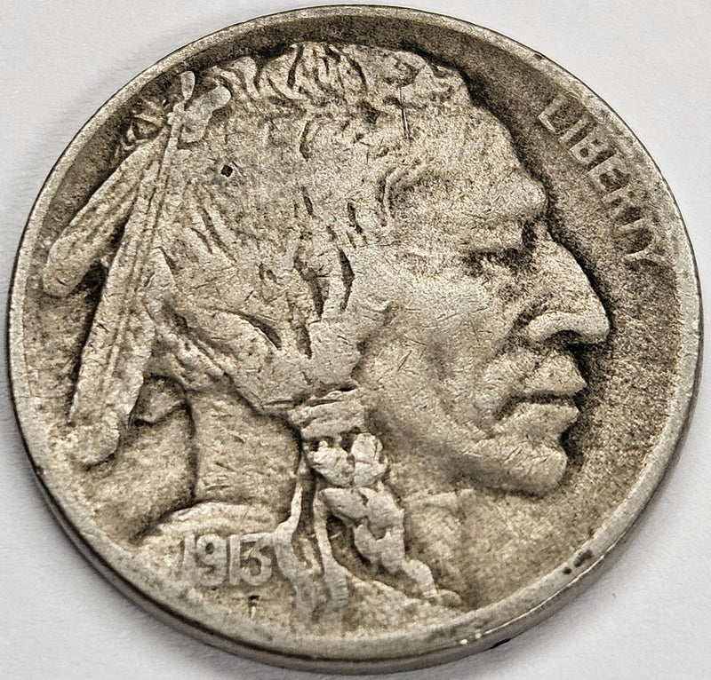 1913-D Type 1 Buffalo Nickel . . . . Very Fine