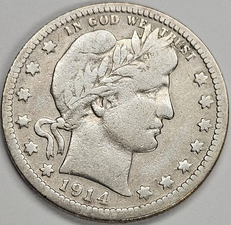 1914-D Barber Quarter . . . . Fine