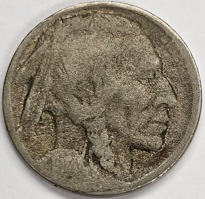 1914-D Buffalo Nickel Acid Date