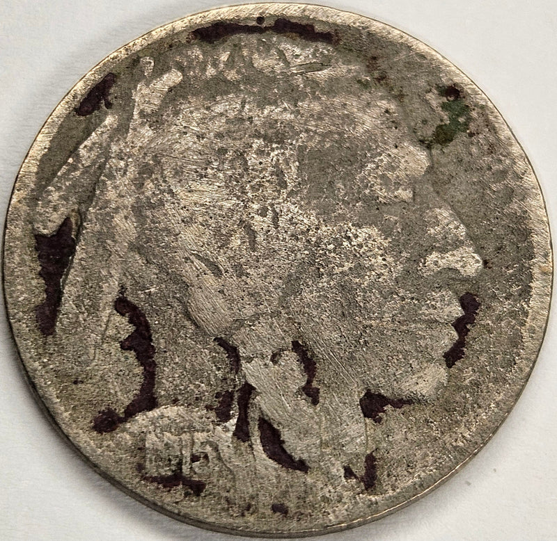 1915-S Buffalo Nickel . . . . Fair horrible