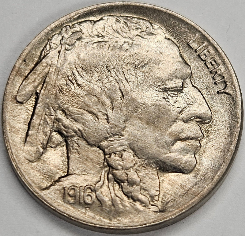1916 Buffalo Nickel Gem Brilliant Uncirculated