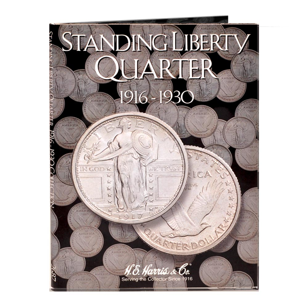Standing Liberty Quarter Harris Coin Folder) (1916 to 1930)