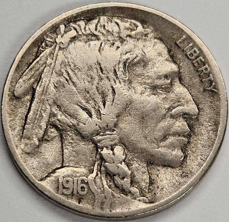 1916-D Buffalo Nickel . . . . Extremely Fine