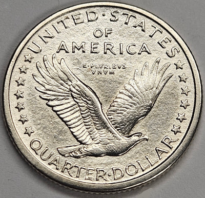 1917-D Type 1 Standing Liberty Quarter . . . . Select Brilliant Uncirculated