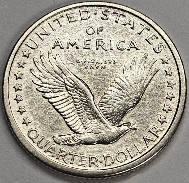 1917-D Type 1 Standing Liberty Quarter . . . . Select Brilliant Uncirculated