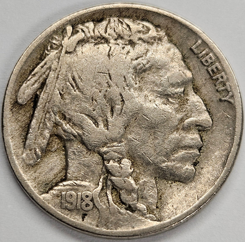 1918 Buffalo Nickel . . . . VF/XF