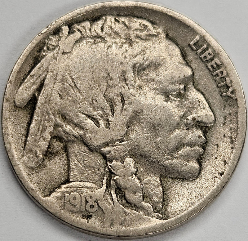 1918-D Buffalo Nickel . . . . Fine