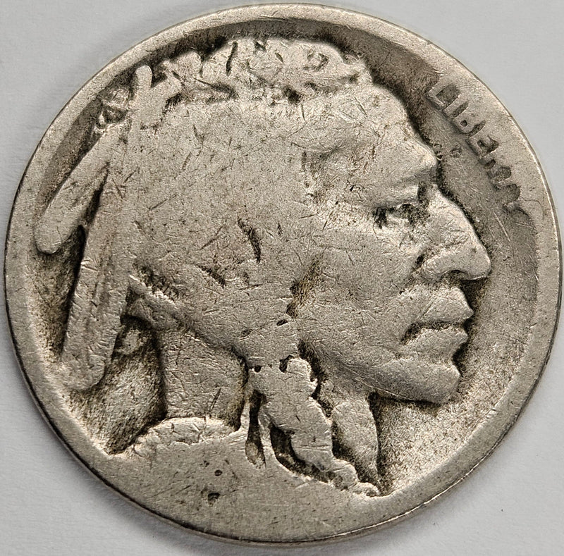 1918-S Buffalo Nickel . . . . About Good