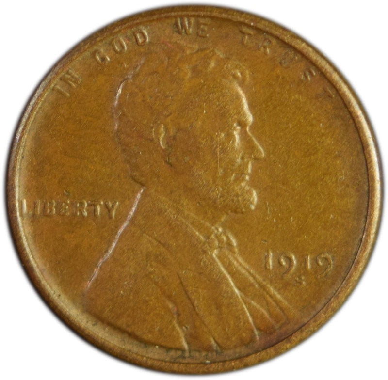 1919-S Lincoln Cent . . . . Select Uncirculated Brown