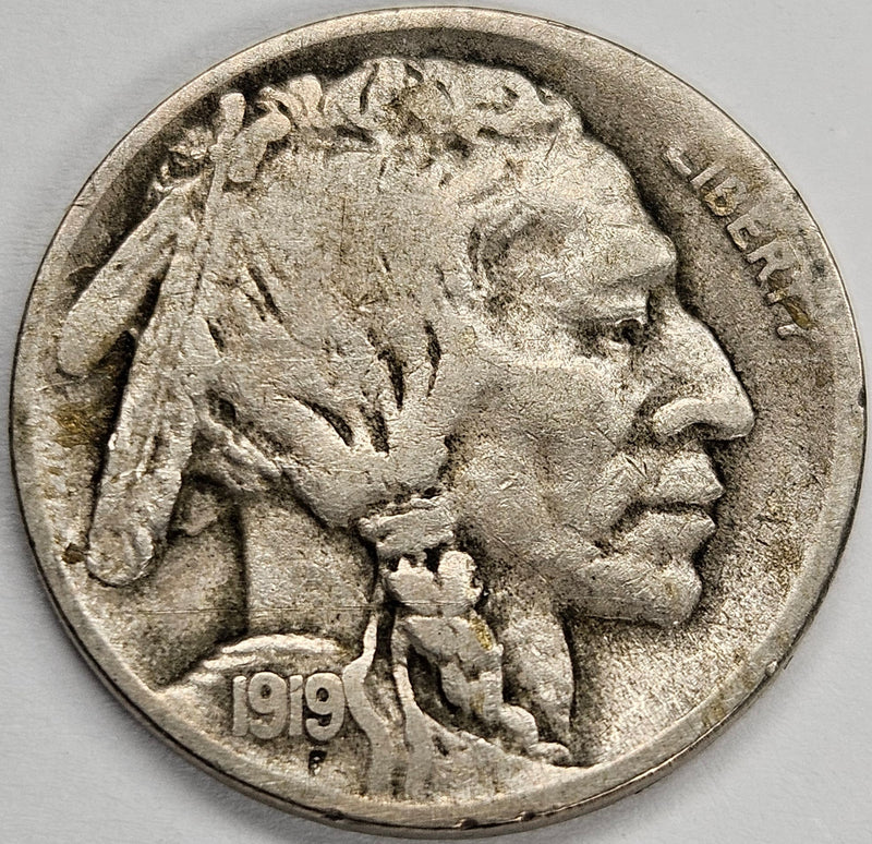 1919-D Buffalo Nickel . . . . Very Fine