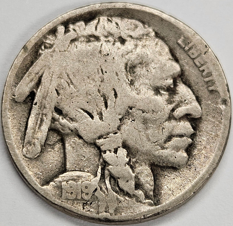 1919-D Buffalo Nickel . . . . Very Good