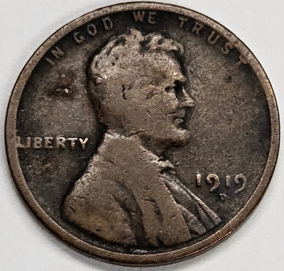 1919-D Lincoln Cent Good