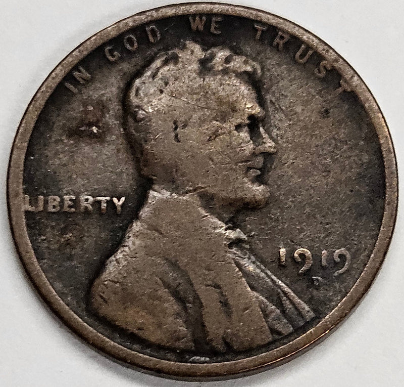 1919-D Lincoln Cent Good