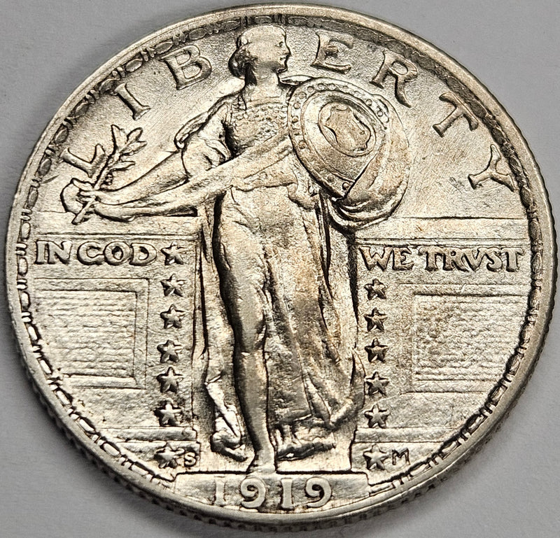 1919-S Standing Liberty Quarter . . . . Select Brilliant Uncirculated