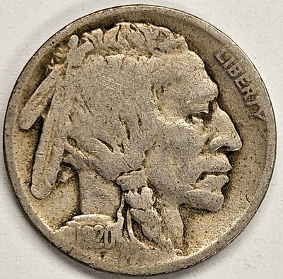 1920 Buffalo Nickel Fine