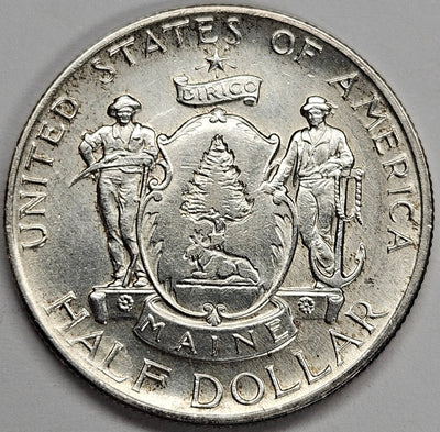 Maine Half 1920 Gem Brilliant Uncirculated