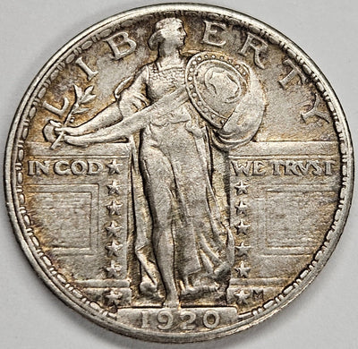 1920 Standing Liberty Quarter Choice About Uncirculated