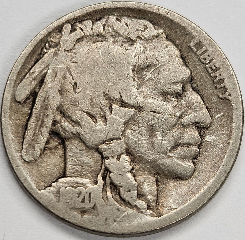 1920-S Buffalo Nickel . . . . VG reverse scratches