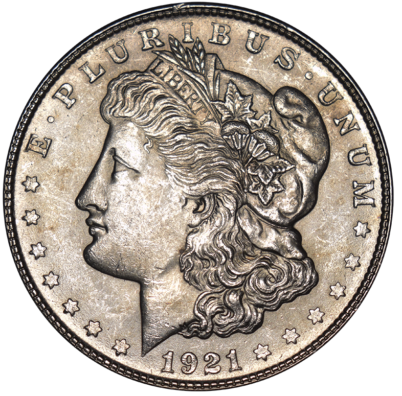 1921-S Morgan Dollar Choice Brilliant Uncirculated
