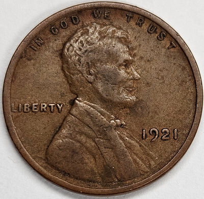 1921 Lincoln Cent Good