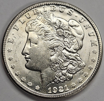 1921 Morgan Dollar Choice Brilliant Uncirculated