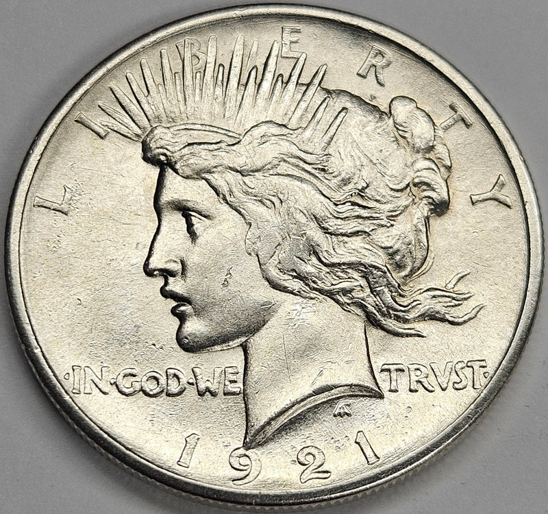 1921 Peace Dollar Select BU +